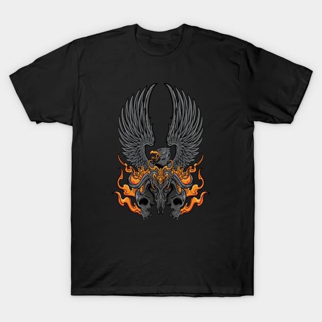 the wild bird T-Shirt by Localhost